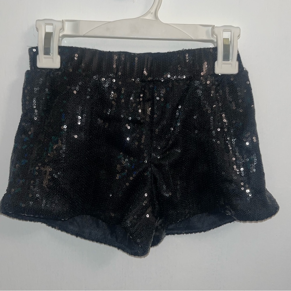 Girls/ youth/ Preteen Girls Sparkle Sequins Jazz Dance Shorts Tumbling Size XS